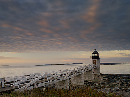 Marshall Point Light in Port Clyde Maine